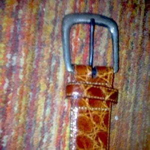 Men’s Ralph Lauren genuine Alligator belt 32